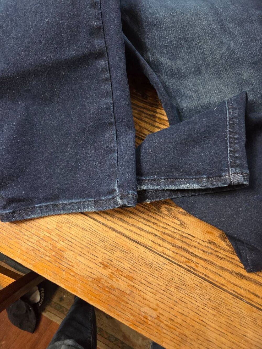 Good American Always Fits Good Curve Straight Jeans 6-12 - Picture 5 of 5
